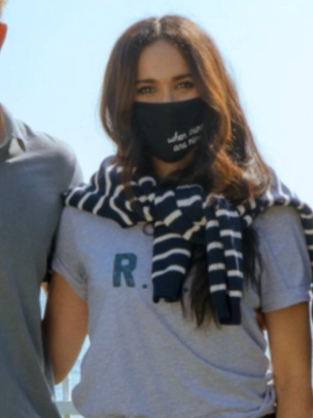 R.B.G. Ruth Bader Ginsburg T-Shirt as seen on Meghan Markle